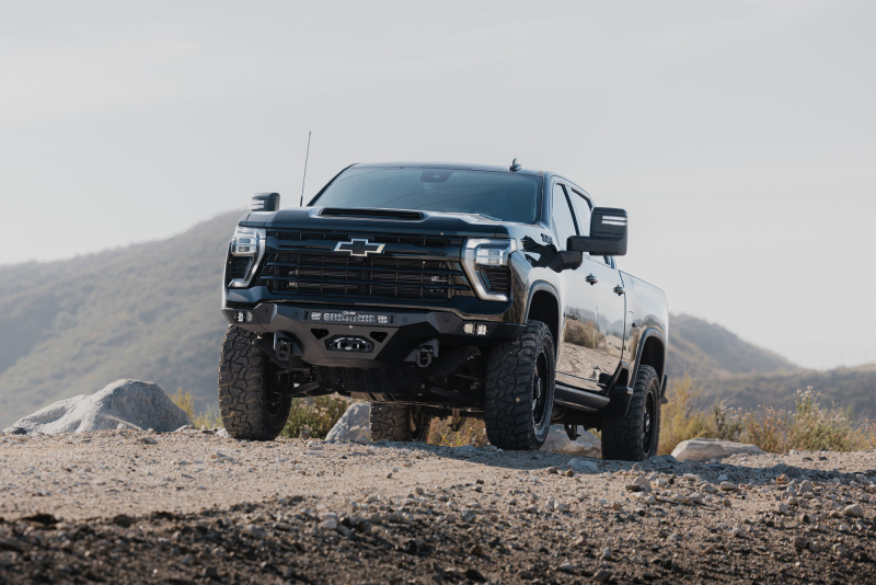 Chevrolet Silverado 2500 Front Bumper - DV8 Offroad - Spec Series - Black - `24-`26